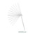 Unilux POPY LED-Schreibtischleuchte weiß, faltbar, dimmbar