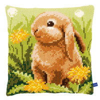 Cross Stitch Kit: Cushion: Little Hare