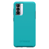 OtterBox Symmetry Antimicrobial Samsung Galaxy S21+ 5G Rock Candy - Blue - Case