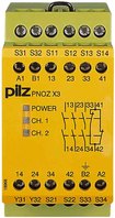 Not-Aus-Schaltgerät 230VAC/24VDC PNOZ X3 #774318
