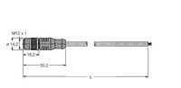 PROFIBUS-Leitung PUR RSSW 456-10M