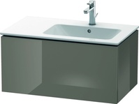 DURAVIT LC614108989 Waschtischunterbau L-CUBE 820 x 481 x 400 mm flannel grey h