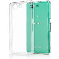 NALIA Case compatible with Sony Xperia Z3 Compact, Ultra-Thin Crystal Clear Smart-Phone Silicone Back Cover, Protective Skin Soft Shock-Proof Bumper, Flexible Rugged Slim Protec...