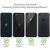 NALIA Silicone Case compatible with iPhone SE 2022 / SE 2020 / 8 / 7, Carbon Look Protective Back-Cover, Ultra-Thin Rugged Smart-Phone Soft Skin, Shockproof Slim-Fit Bumper Prot...