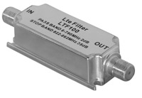LTE-Sperrfilter mit DC-Durchgang F-Buchse und F-Buchse Unterbindet Störsignale im DVB-T / DVB-T2 Ber