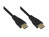 Anschlusskabel High-Speed-HDMI®-Kabel mit Ethernet, vergoldete Stecker, schwarz, 0,5m, Good Connecti