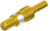Stiftkontakt, AWG 20-16, Crimpanschluss, vergoldet, 131A11019X