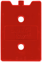 Wärme-Akku Mini; 22x15x2 cm (LxBxH); rot