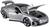 Bburago Audi RS e-tron GT 2022, silber 1:18 Autómodell