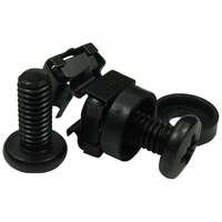CDL Pack of 50 M6 Cage Nuts Black