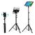 Tripod Stand for Tablets Compatible with Tablets from 9,4" up to 14,5", Multi-Direction Head - Height: 55cm-150cm Stative