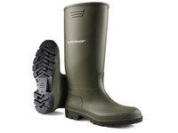 Dunlop Protective Footwear Pricemastor Wellington Laarzen, Maat 48, Groen (paar 2 stuks)