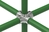 Rohrverbinder | Kreuzstück für Stützrohr | 158B34 | 33,7 mm | 1" | Temperguss u. Elektrogalvanisiert