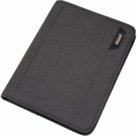 Orgamappe Olbia A4 Nylon/Finetouch-Lederimitat anthrazit