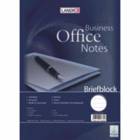 Briefblock Office A4 100 Blatt 70 g/qm liniert