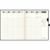 Buchkalender Kompagnon 21x26cm Baladek schwarz Kalendarium 2025