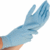 Nitril-Handschuh Safe Premium puderfrei L 24cm blau VE=100 Stück