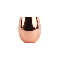 Olympia Curved Tumbler in Copper for Cocktails Curved Shape - 340ml / 12oz