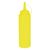 Vogue Squeeze Wide Neck Sauce Bottle in Yellow Polyethylene - 340ml / 12oz