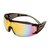 3M™ SecureFit™ 400X Schutzbrille, schwarz/schwarze Bügel, Antikratz-Beschichtung, orange-verspiegelte Scheibe, SF416XAS-BLK-EU
