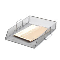 Q-CONNECT STACKABLE LETTER TRAY SLV