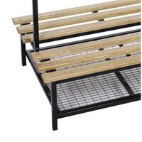 Evolve Duo Shoe Rack 1500Mm - Black