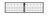Doppeltor Madrid, fvz.anthrazit-met.Kst.b., lichte Breite 3000 mm, Höhe 800 mm