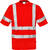 High Vis T-Shirt 7024 Kl.3 THV Warnschutz-rot Gr. XS