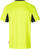 Evolve T-Shirt, leuchtend Warnschutz-gelb/marine - Rückansicht
