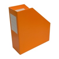 IRISOffice merevfalú 9cm karton narancssárga iratpapucs