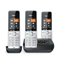 COMFORT 500A Trio - Analog/DECT telephone - Wired handset - Speakerphone - 200 e