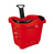Roller Basket "TL-1", 55 liter Shopping Basket, for pulling and carrying | red similar to RAL 3020