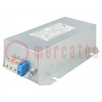 Filter: anti-interference; three-phase; 480VAC; screw; 8A; Poles: 1