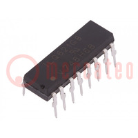 Optocoupler; THT; Ch: 4; OUT: transistor; Uinsul: 5.3kV; Uce: 70V