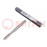 Tap; high speed steel cobalt HSS-E; M8; 1.25; 90mm; 6,2mm