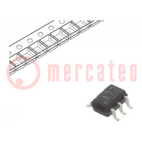 IC: műveleti erősítő; 1,5MHz; 1,8÷5V; Ch: 1; SC70-6; tekercs,szalag