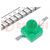 LED; SMD; Gull wing; grün; 2,5÷10mcd; 2,21x2,92x2,21mm; 40°; 20mA