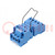 Socket; 85.02,85.04,85.34; for DIN rail mounting; Series: 85.34