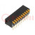 Switch: DIP-SWITCH; Poles number: 10; ON-OFF; 0.03A/30VDC; Pos: 2