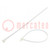 Cable tie; multi use; L: 350mm; W: 7.6mm; polyamide; 222N; natural
