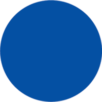 Folienetiketten - Blau, 5 cm, Polyethylen, Selbstklebend, Für außen und innen
