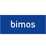 Bimos Arbeitsstuhl Stoffpolster schwarz Sitzhöhe 620-870 mm mit Rollen / Fußring