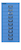 Bisley MultiDrawer™, 29er Serie, DIN A4, 10 Schubladen, blau