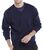 Beeswift Acrylic V-Neck Sweater Navy Blue S