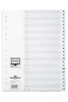 DURABLE Register A4 mit Deckblatt, A-Z, weiß