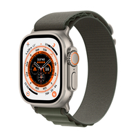 Apple Watch Ultra OLED 49 mm Cyfrowy 410 x 502 px Ekran dotykowy 4G Tytan Wi-Fi GPS