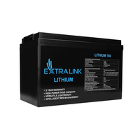 Extralink Akumulator LiFePO4 160AH 12.8V, BMS