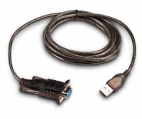Intermec USB to Serial Adapter seriële kabel Zwart 1,8 m USB Type-A DB-9