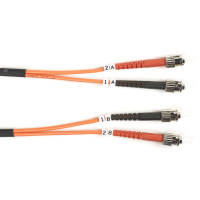 Black Box Value Line ST–ST 1m száloptikás kábel Narancssárga