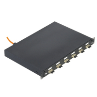 Panduit NKFD1W6BLDSC adaptador de fibra óptica SC 1 pieza(s) Negro